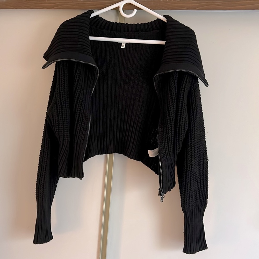 Aerie Double Zip Cardigan - Picture 3 of 8